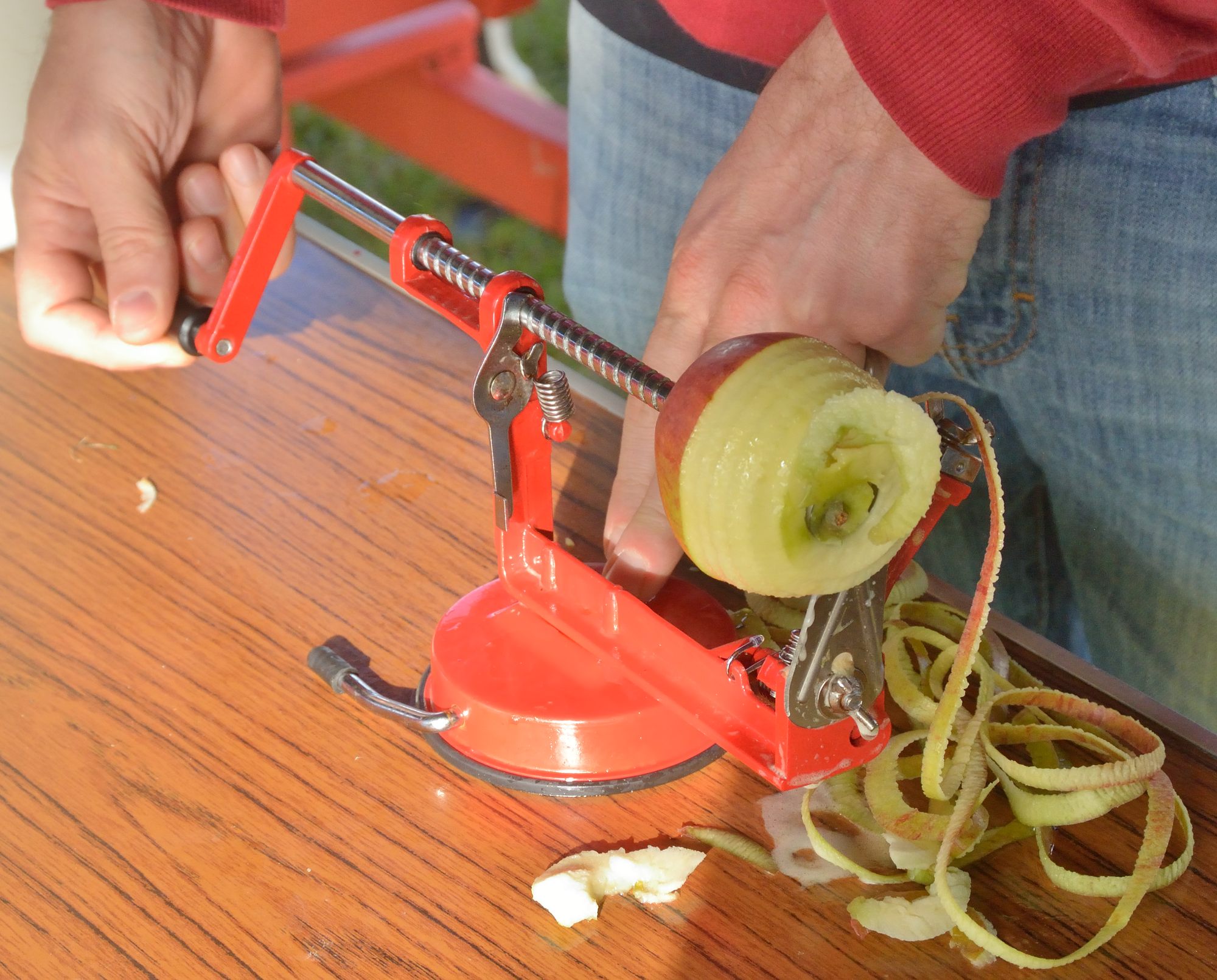 Fun at apple day